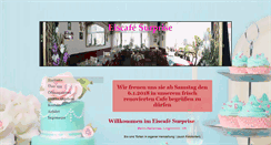 Desktop Screenshot of eiscafe-surprise.de